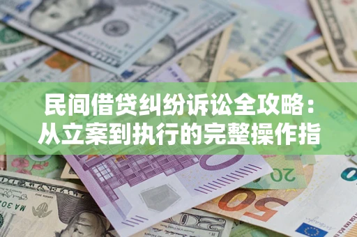 济南民间借贷纠纷诉讼全攻略：从立案到执行的完整操作指南