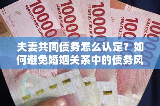 济南夫妻共同债务怎么认定？如何避免婚姻关系中的债务风险？