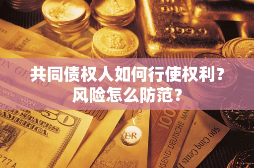 济南共同债权人如何行使权利？风险怎么防范？